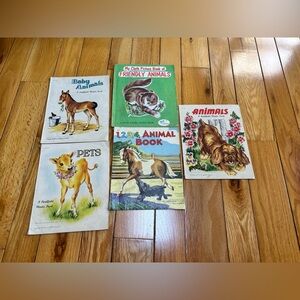 Vintage 1950’s Laalfield Plastic baby books and Blue Angel Cloth Book